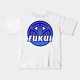 Fukui Prefecture Japanese Symbol Kids T-Shirt